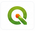 QGIS technology logo