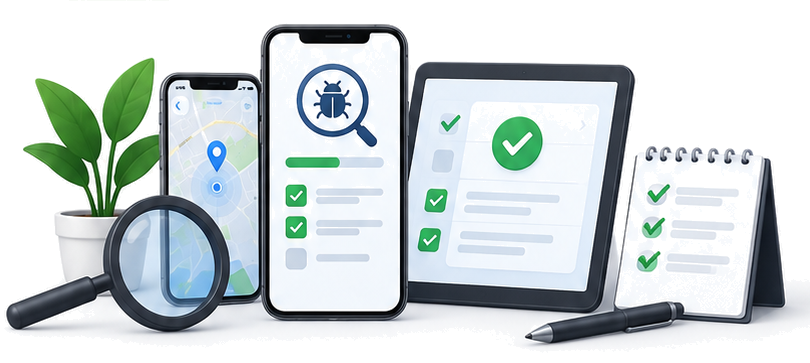Mobile GIS App Development and Testing visual