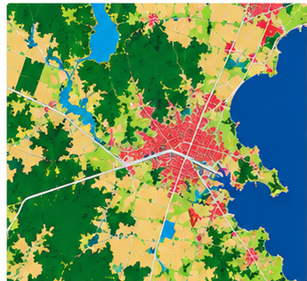 Land-Cover Maps example