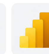 Power BI technology logo