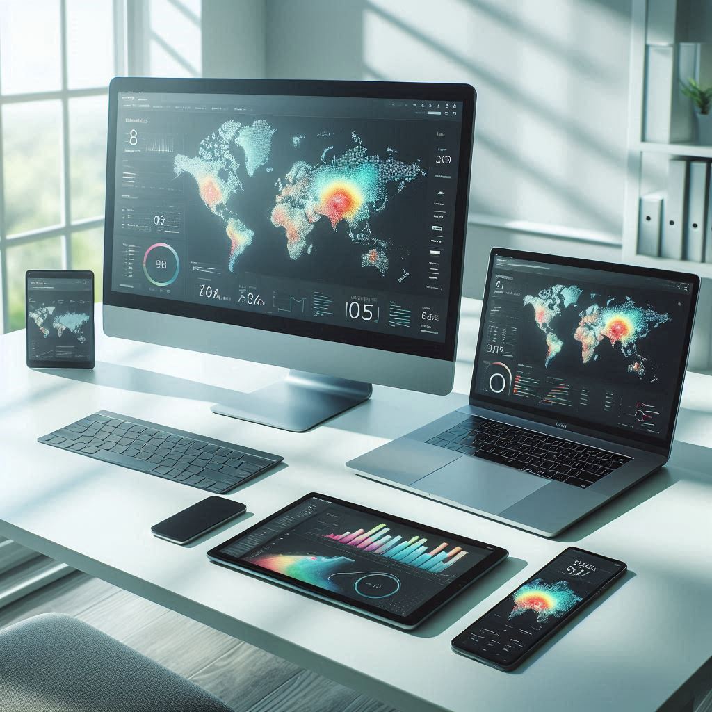 GIS applications on web and mobile devices