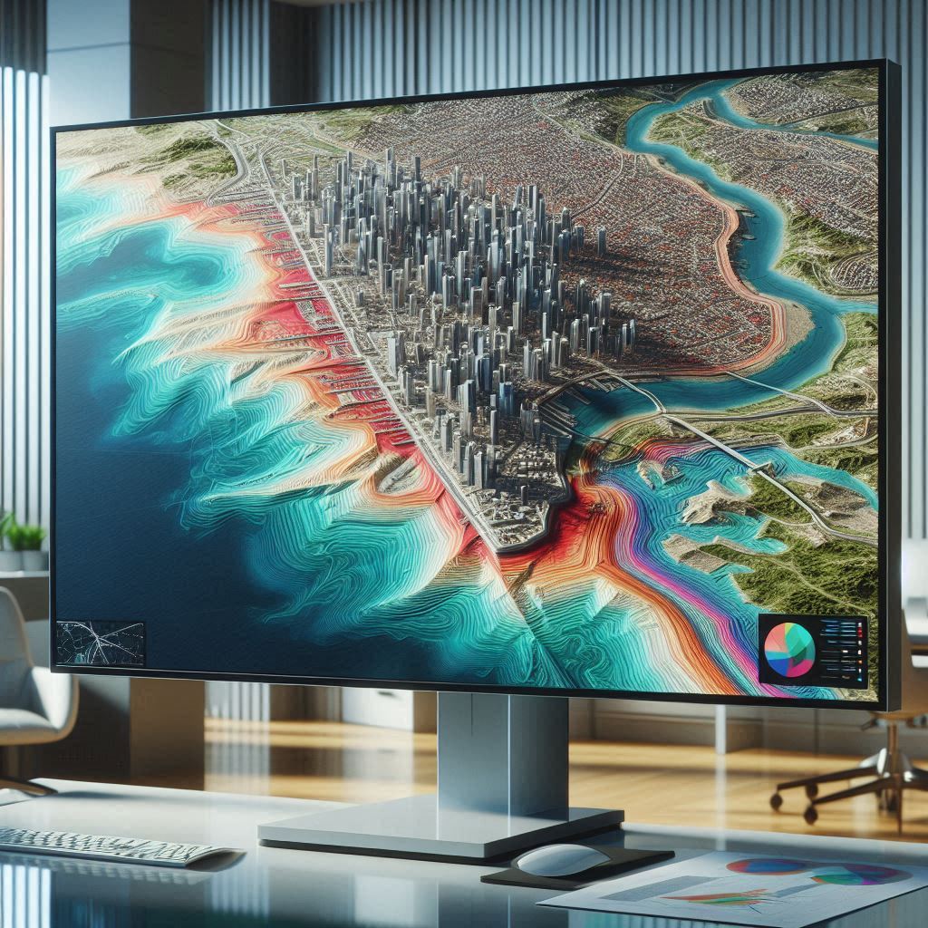 Thematic mapping and LULC visualization